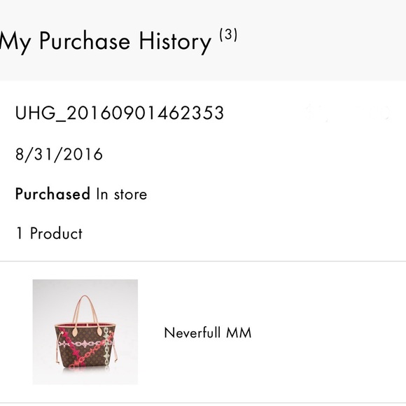 Louis Vuitton Never full MM Bay rose summer 2016 - Picture 2 of 3